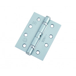 J8500 - Satin chrome 102x76mm steel Ball bearing hinge Fire rated C11 30/60 mins 