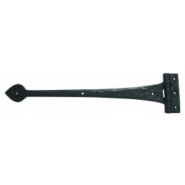 JAB38 - Arrow Head Working Hinge 450mm - Black Antique