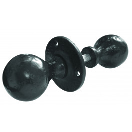 JAB5R - Ball Shaped Rim Knobs - Black Antique