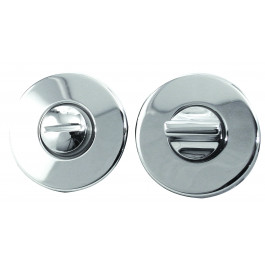 Mariani Square Standard Keyhole Cover - Standard Profile Polished Chrome