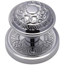 AYD1324-PC Heritage Brass Aydon Sprung Mortice Knob