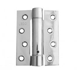 J9800 Polished Chrome Self-Closing Spring Hinge Fire Tested 30mins 102mm x 76mm Pack of 3