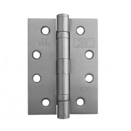 J8500 - Satin Nickel 102x76mm steel Ball bearing hinge Fire rated C11 30/60 mins 