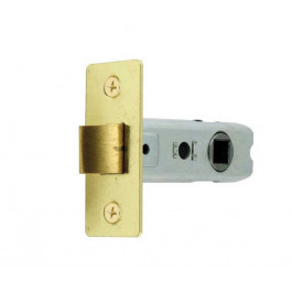 JL123EB Standard 3 Inch 76mm Tubular Latches (Bolt Through), Electro Brass - JL123EB