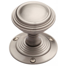 G00986-SN Heritage Brass Goodrich Sprung Mortice Knob