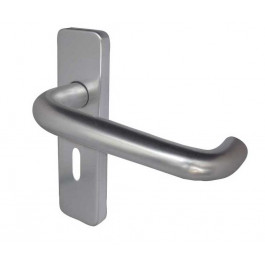 19mm Aluminium Round Bar Lever On Backplate 