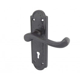 JAB300 - Turnberry Door Handle - Black Antique Lockset