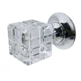 JH1180 Rubic Glass Unsprung Mortice Knob Furniture Jedo 