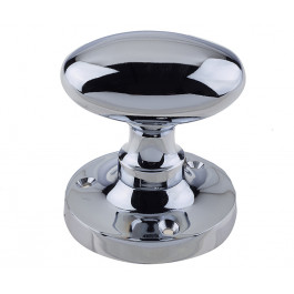 JV34BPC Contract Sprung Oval Mortice Knob