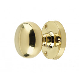 JV35-PB 52mm Mushroom Mortice Knob