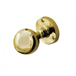 JV48PB Ball Shape Sprung Mortice Knob