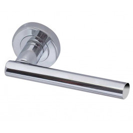 Petra Deisgner Lever on Rose Door Handle - JV508- Polished Chrome, Satin Chrome,Satin Nickel & Polshed Brass PVD 