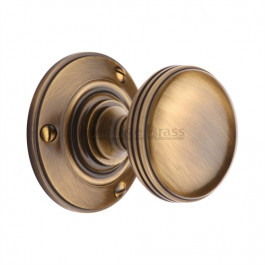 RHM988-AT Heritage Brass Richmond Sprung Mortice Knob