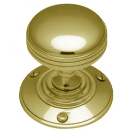 RHM988-PB Heritage Brass Richmond Sprung Mortice Knob