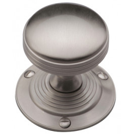 RHM988-SN Heritage Brass Richmond Sprung Mortice Knob