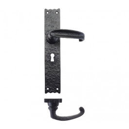 Foxcote Foundries Traditional Long Plate Door Handle - FF511