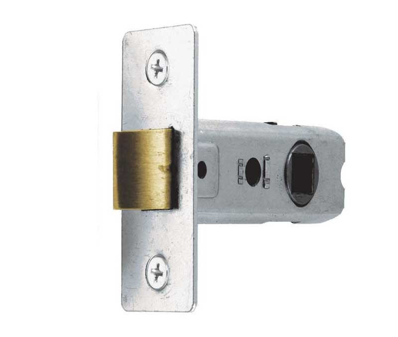 JL120NP-Box 10  Standard 2.5 Inch 64mm Tubular Latches (Bolt Through), Nickel Plate - JL120NP- Box od 10 