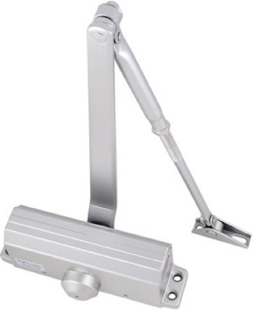 ECLIPSE 28730 OVERHEAD DOOR CLOSER SILVER FIRE RATED 