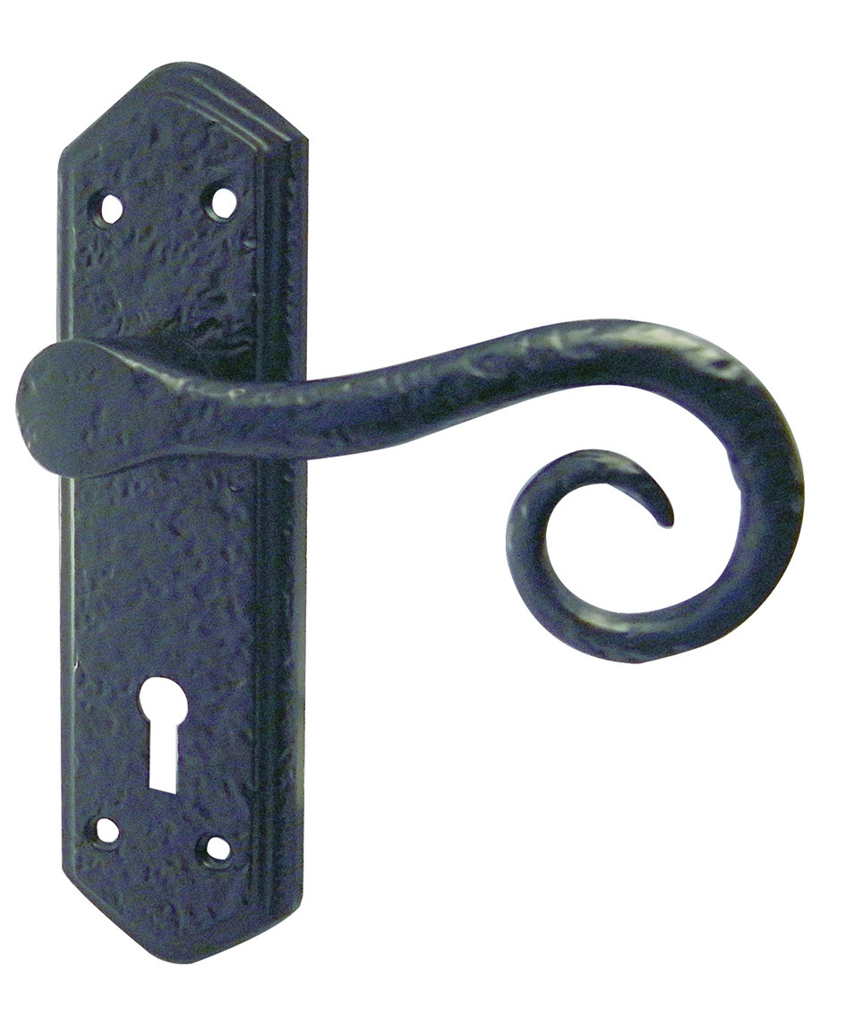 JAB400 - Royal Door Handle - Black Antique Lockset