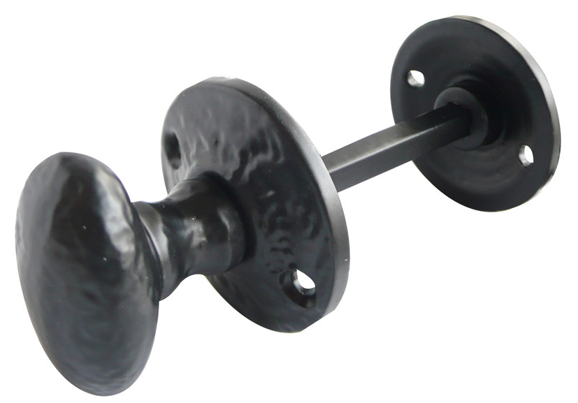 JAB82 - Bathroom Turn & Release 5mm Spindle - Black Antique