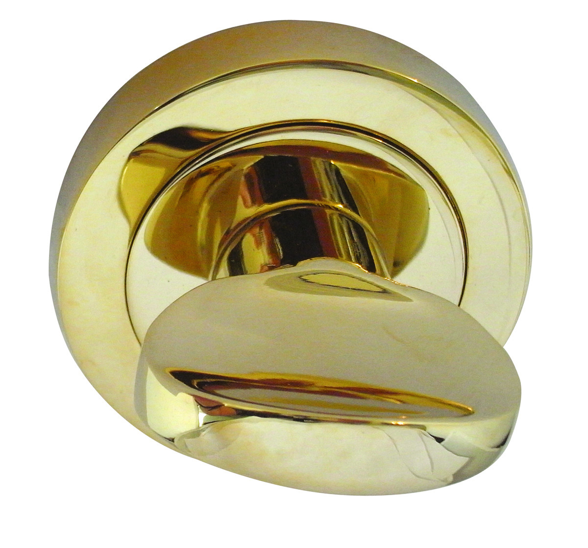 Jedo Round Bathroom Turn & Release - Polished Chrome