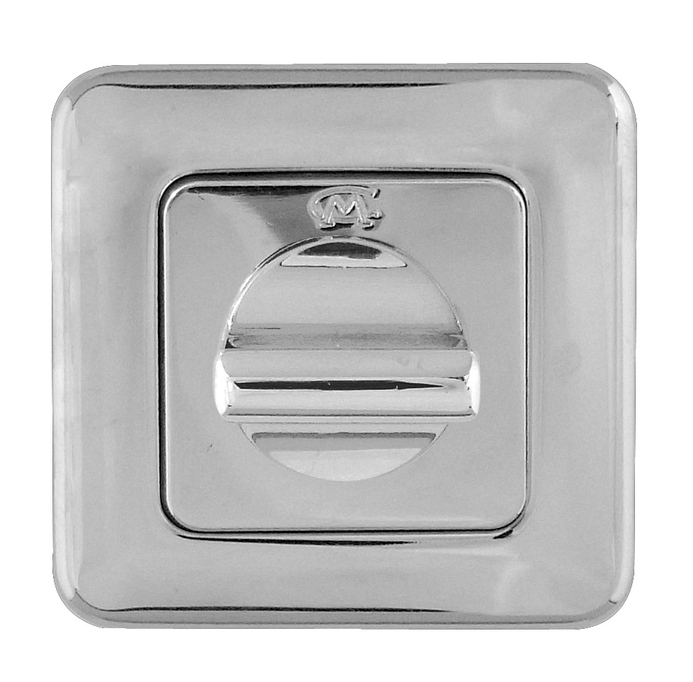 Mariani Square Bathroom Turn & Release - Polished Chrome