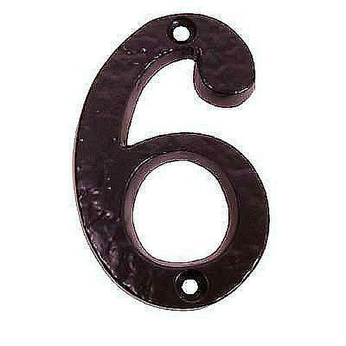 JAB15 - Front Door Number 100mm Black Antique - Number