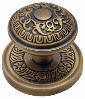 AYD1324-AT Heritage Brass Aydon Sprung Mortice Knob