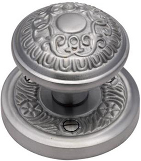 AYD1324-SC Heritage Brass Aydon Sprung Mortice Knob