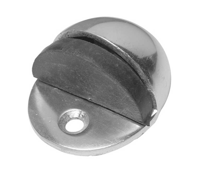 Aluminium Oval Shielded Floor Mounted Door Stop