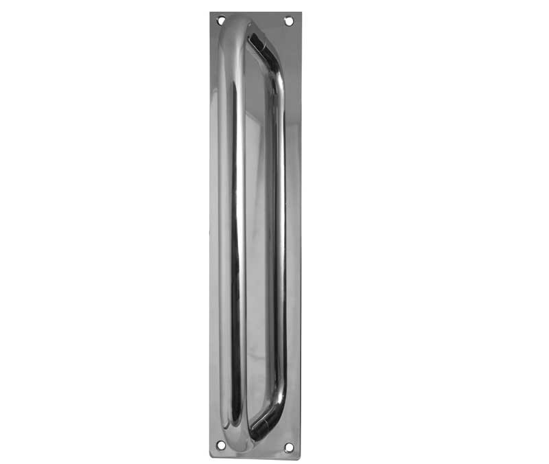 Aluminium Pull Handle On Back Plate Pull Handles