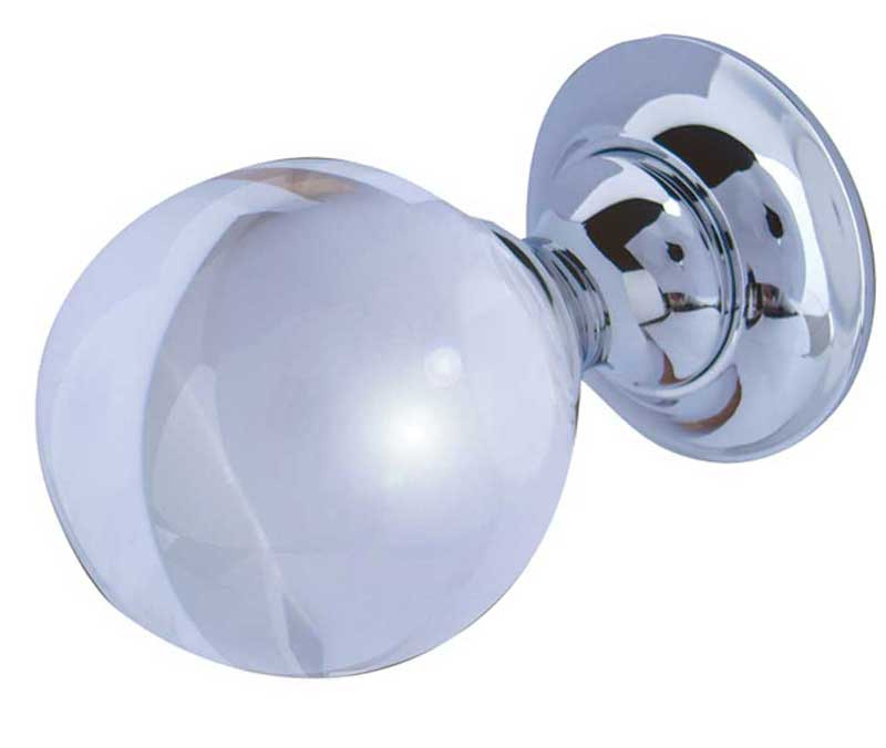 JH1150 Plain Glass Ball Unsprung Mortice Knob Furniture Jedo