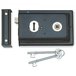 JL189BL - Reversible Rim Lock