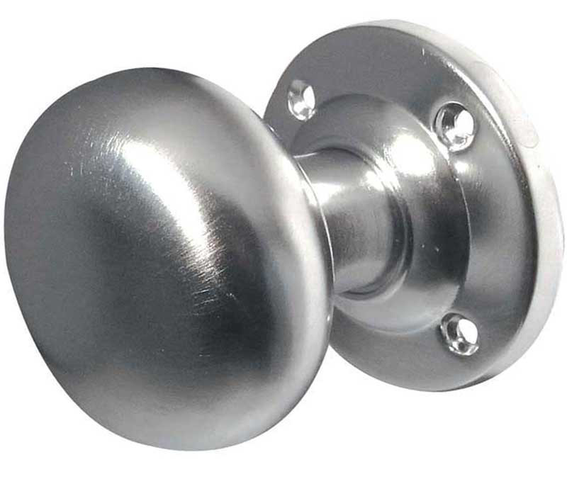 JV172ASC 52mm Unsprung Mushroom Mortice Knobs