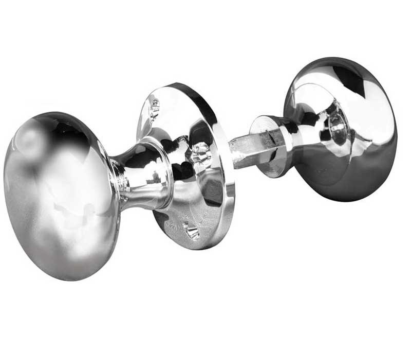 JV176A-PC Mushrom Rim Knob Furniture Jedo Polished Chrome