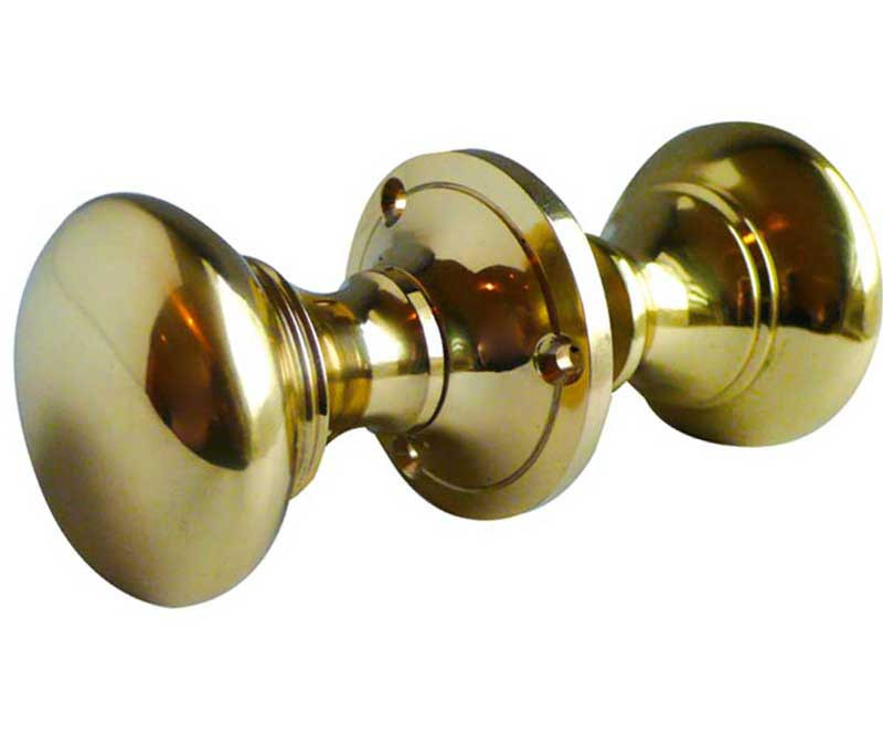 JV177-PB Contract Rim Knob Furniture Jedo Polished brass
