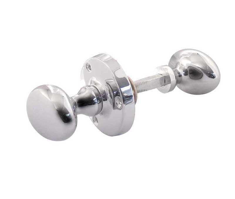 JV34R-PC Oval Rim Knob Furniture Jedo Polished Chrome