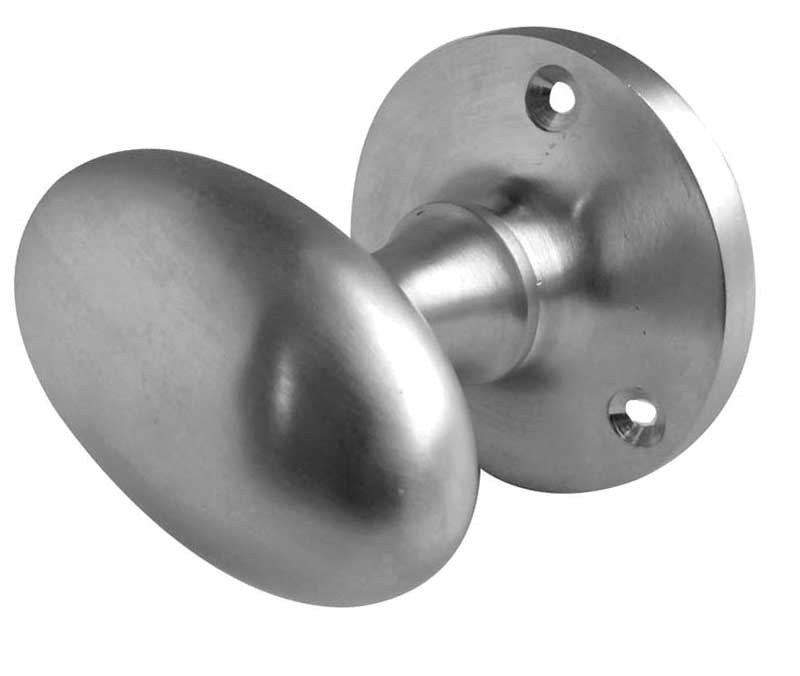 JV34SC-IT Italian Oval Sprung Mortice Knob