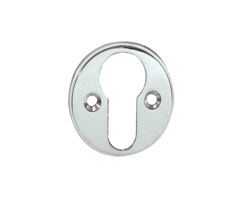 JV603-E Fluted Euro Profile Escutcheon 5 Different Finishes