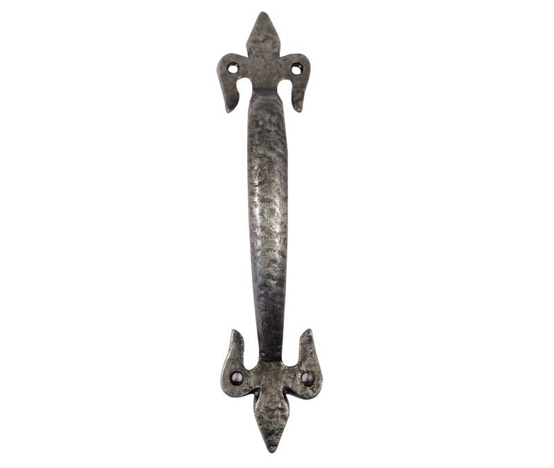 PEW26 Pewter Fleur De Lys Pull Handles