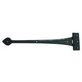 JAB38 - Arrow Head Working Hinge 450mm - Black Antique