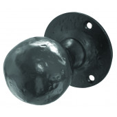 JAB5 - Ball Shaped Mortice Door Knob - Black Antique