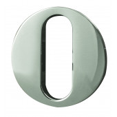 Reguitti Euro Profile Lever Keyhole Cover - Satin Chrome
