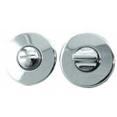 Mariani Square Standard Keyhole Cover - Standard Profile Polished Chrome