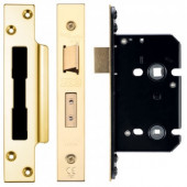 Architectural Bathroom Lock Zoo 67.5mm PVD Stainless Brass - ZUKB64PVD