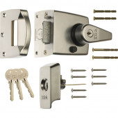 ERA 1930-35-1 BS High Security Nightlatch 60mm - Satin Chrome 