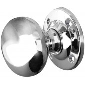 JV172BPC 58mm Unsprung Mushroom Mortice Knobs