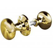 JV176A-PB Mushrom Rim Knob Furniture Jedo Polished Brass
