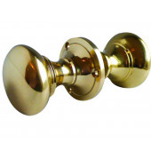 JV177-PB Contract Rim Knob Furniture Jedo Polished brass