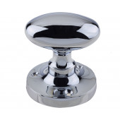 JV34BPC Contract Sprung Oval Mortice Knob